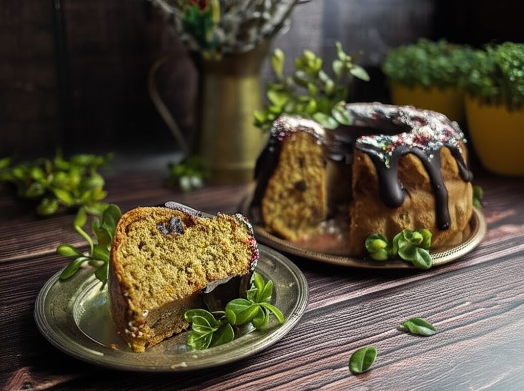 Wegańska babka majonezowa