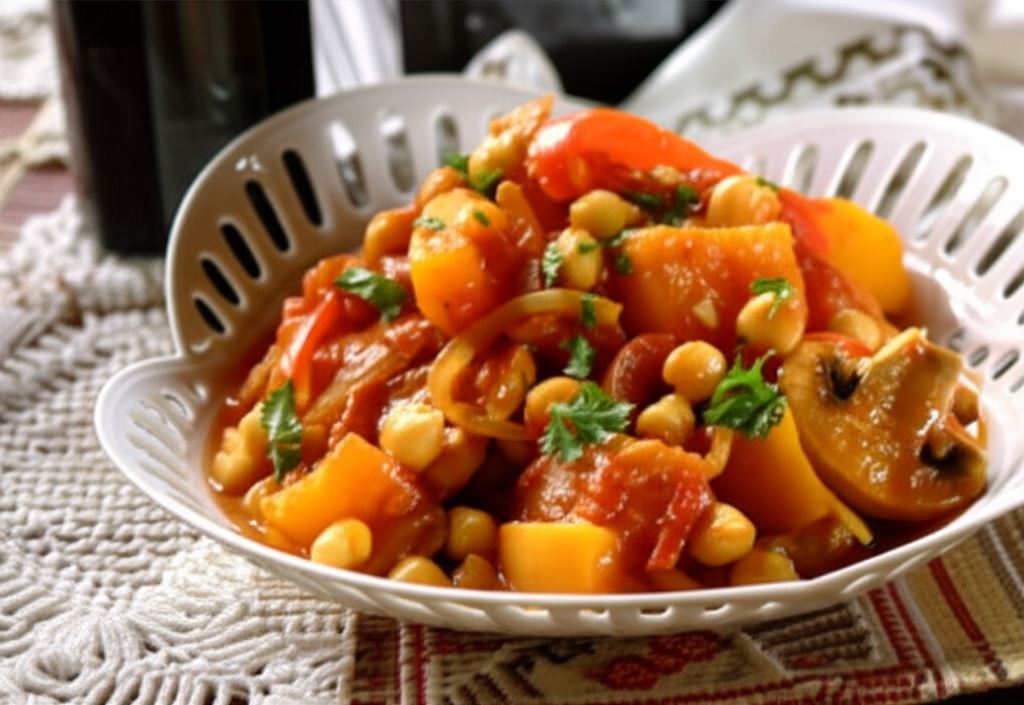 Wegetariański gulasz