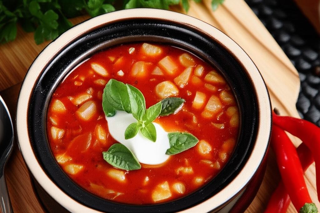 Węgierska zupa z miasta Szeged