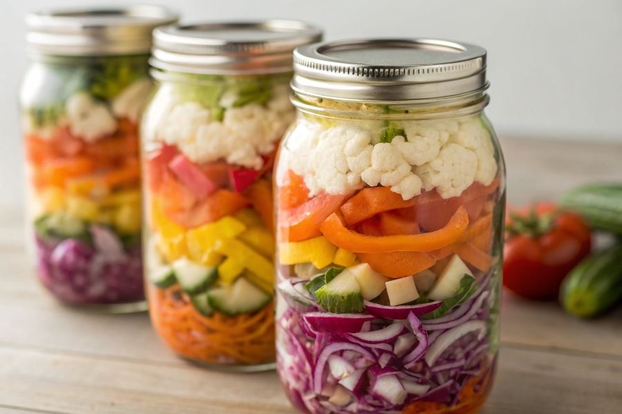 Wielowarzywna surówka na zimę