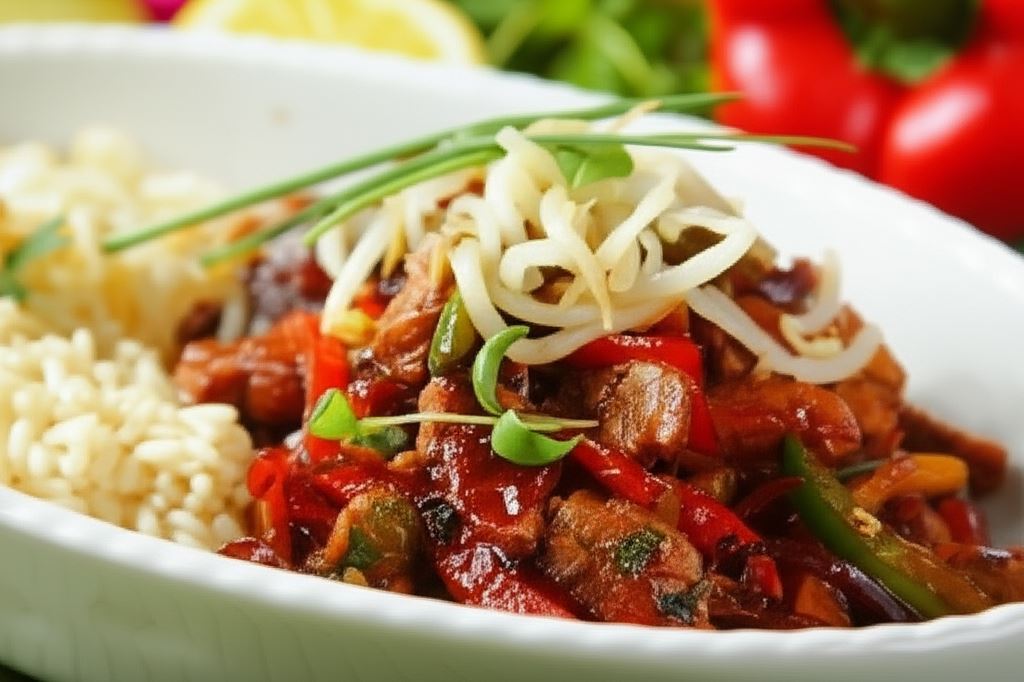 Wieprzowina stir fried