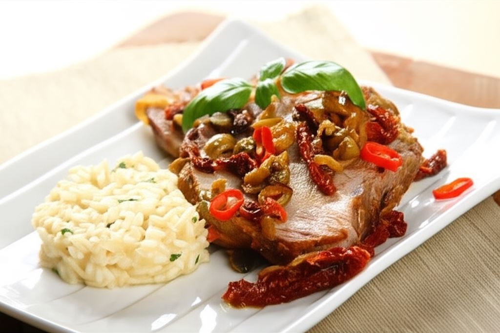 Włoska sztuka mięsa z pieca