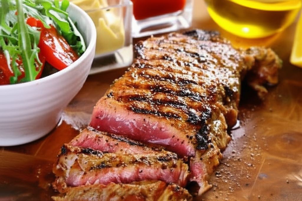 Wołowe steki z grilla