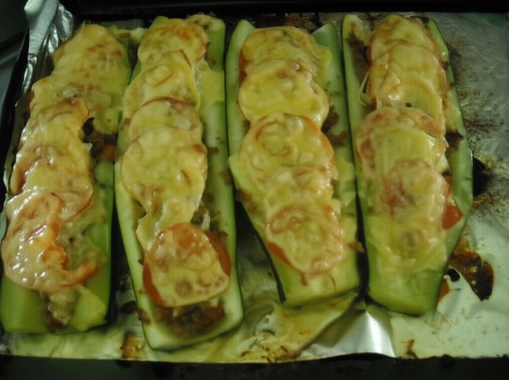 Zapiekana cukinia z mięsem mielonym