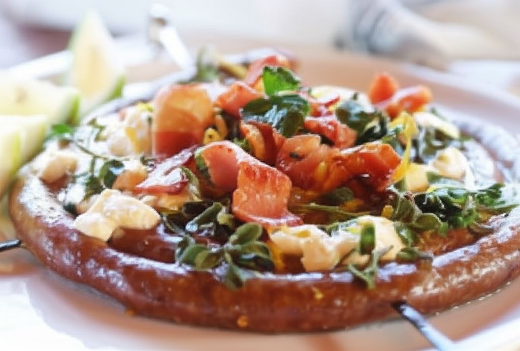 Zapiekane greckie kiełbaski