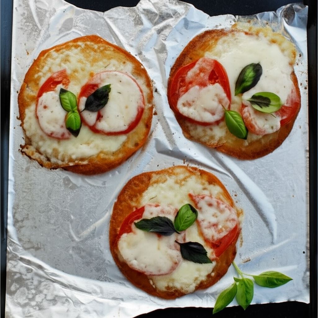 Zapiekane placki ziemniaczne a'la caprese