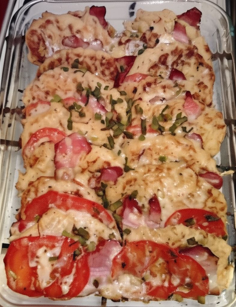 Zapiekane ryżowe placuszki