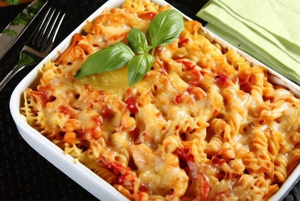 Zapiekanka makaronowa 'PYCHOTKA'