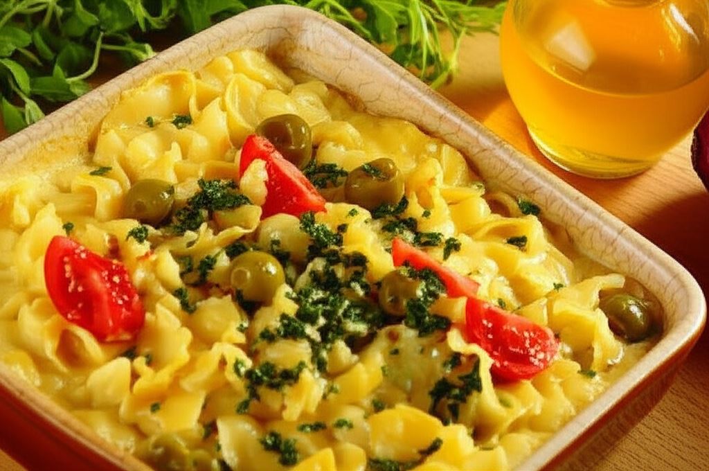 Zapiekanka makaronowa z kalafiorem