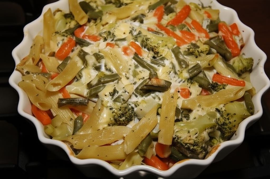 Zapiekanka makaronowo-warzywna
