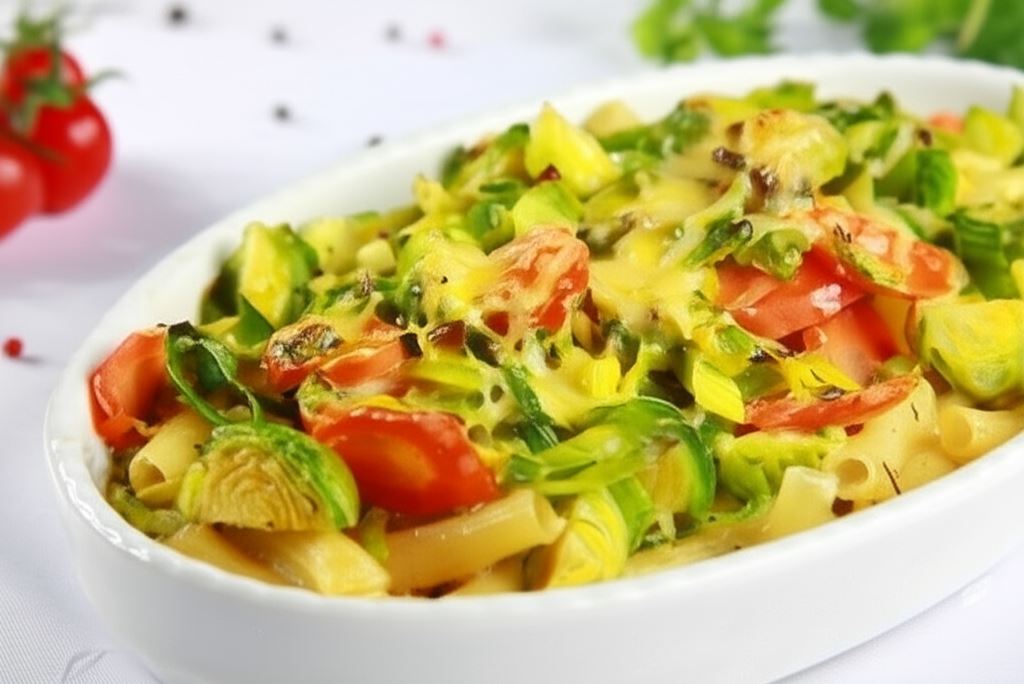 Zapiekanka makaronowo-warzywna