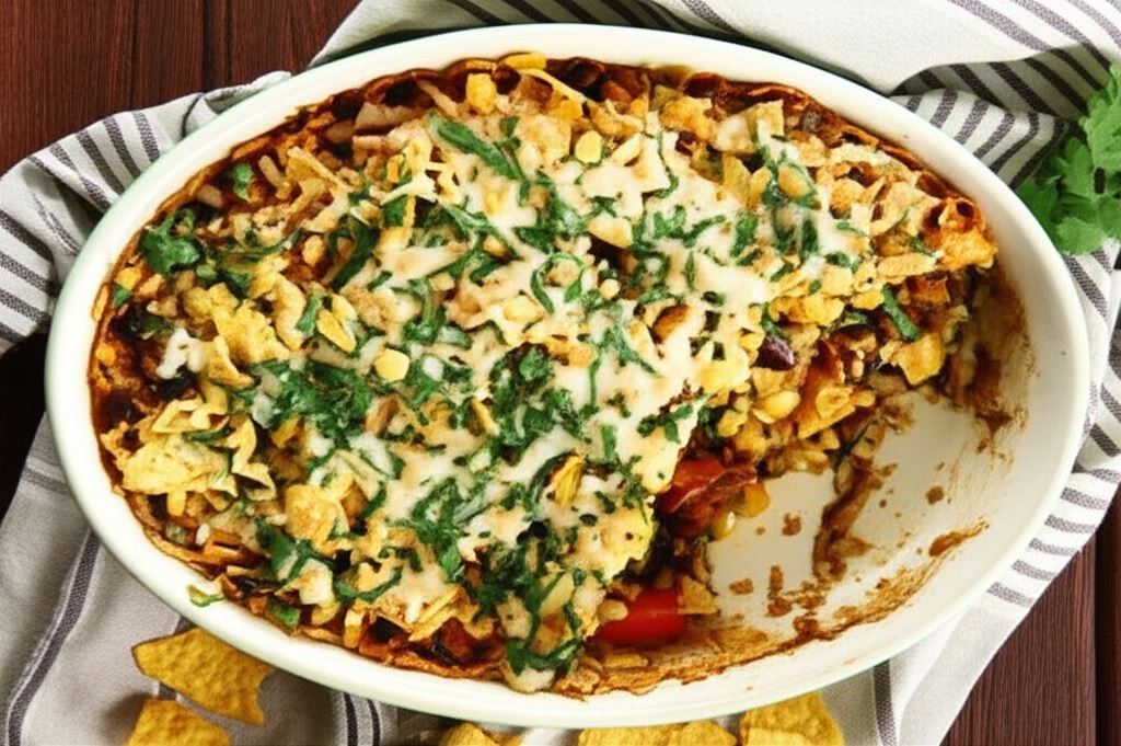 Zapiekanka meksykańska z makaronem