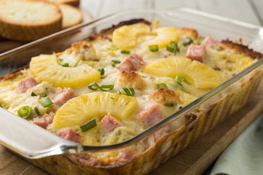 Zapiekanka po hawajsku