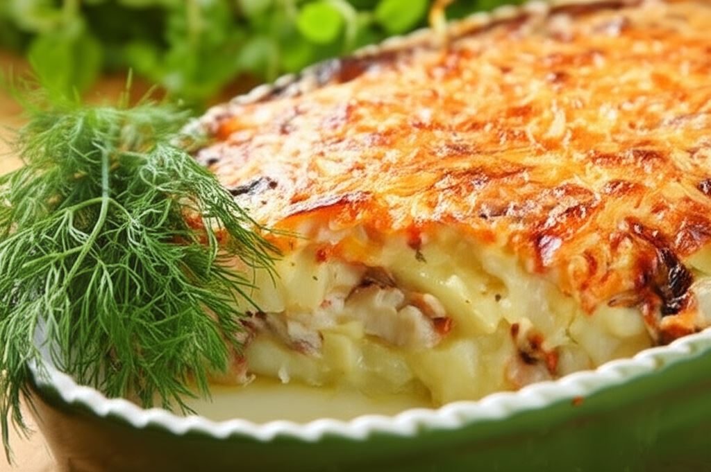 Zapiekanka śledziowa