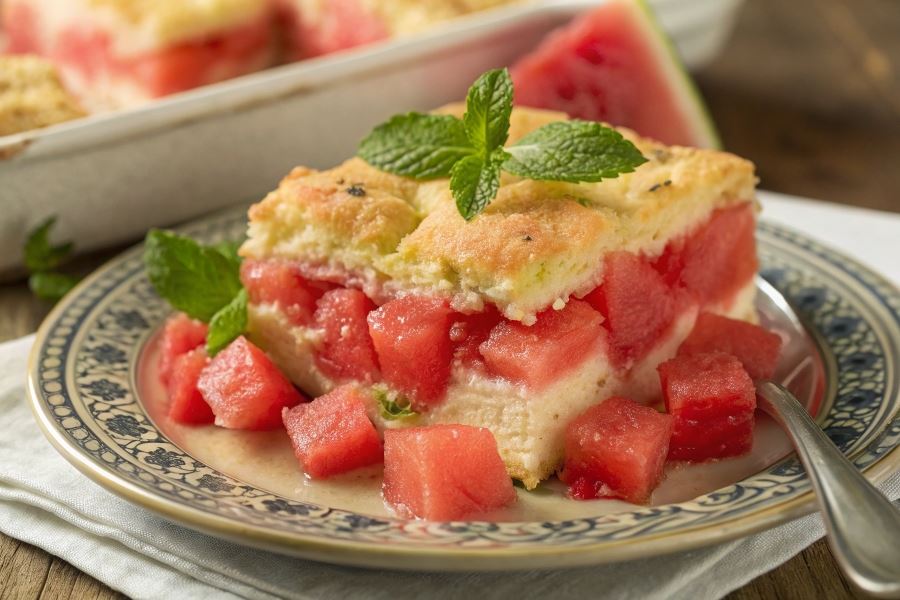 Zapiekanka z arbuza