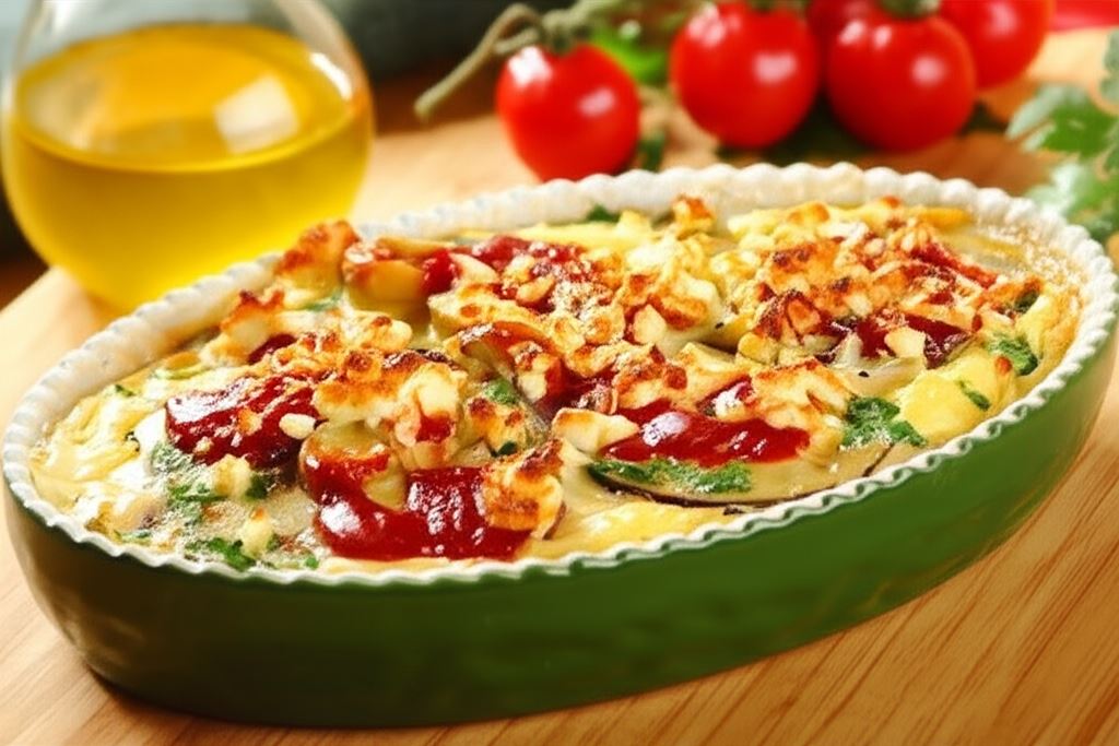 Zapiekanka z bakłażanem i fetą