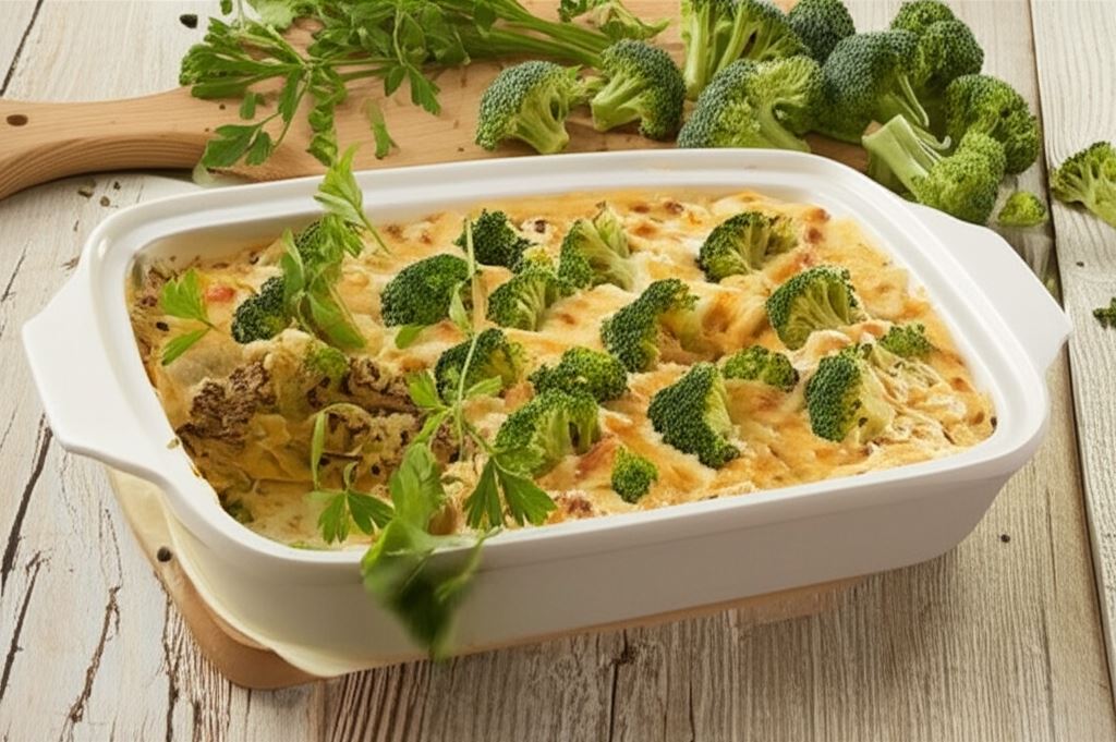 Zapiekanka z brokułami
