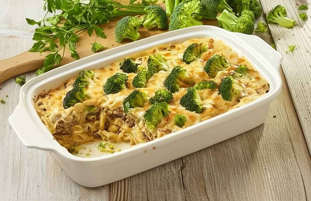 Zapiekanka z brokułami