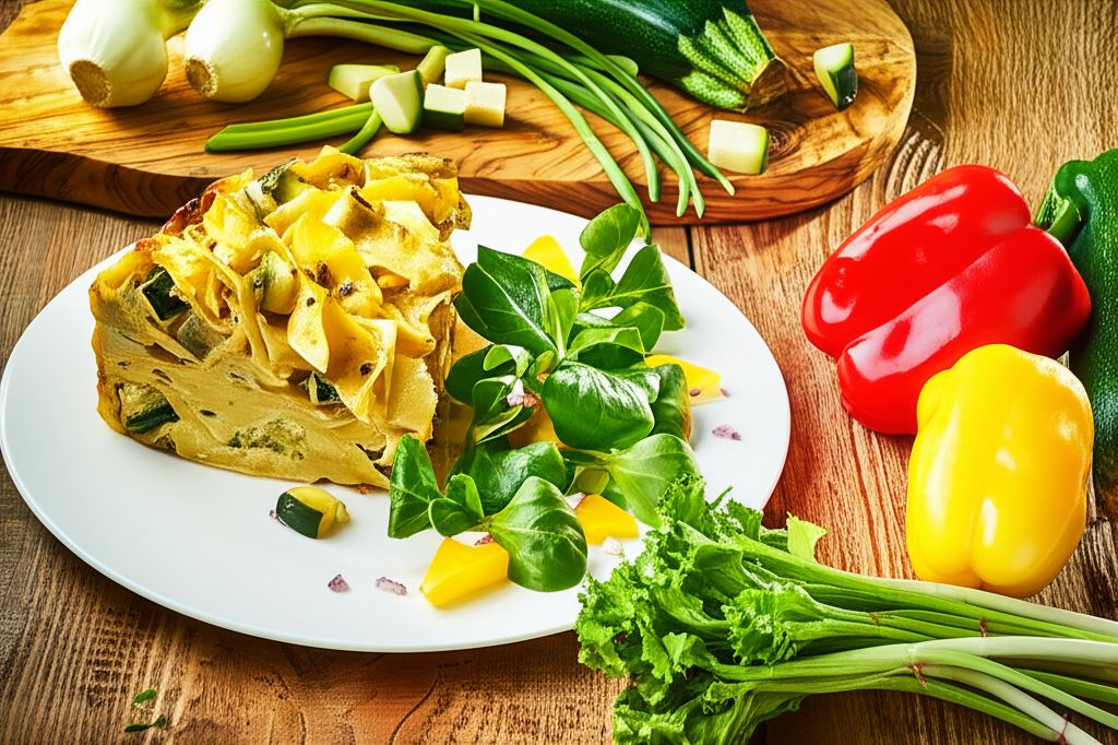 Zapiekanka z cukinią i kurczakiem