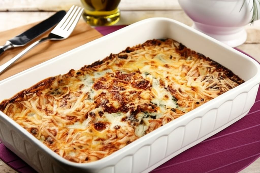 Zapiekanka z jarmużem