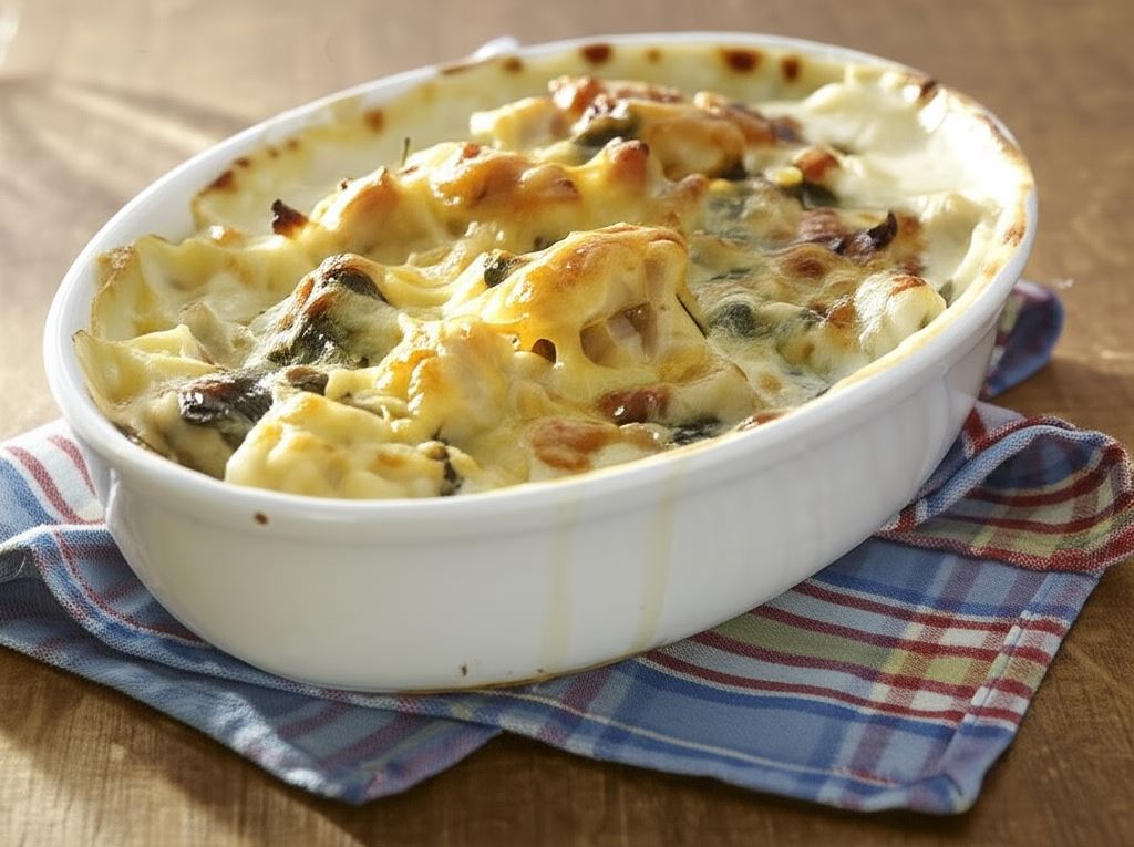 Zapiekanka z kurczakiem