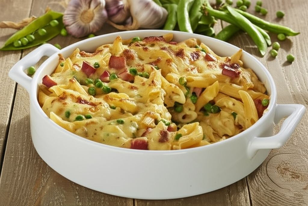 Zapiekanka z szynką