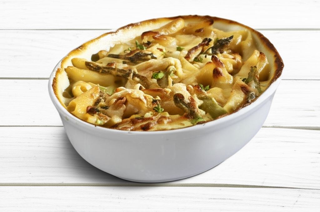 Zapiekanka ze szparagami