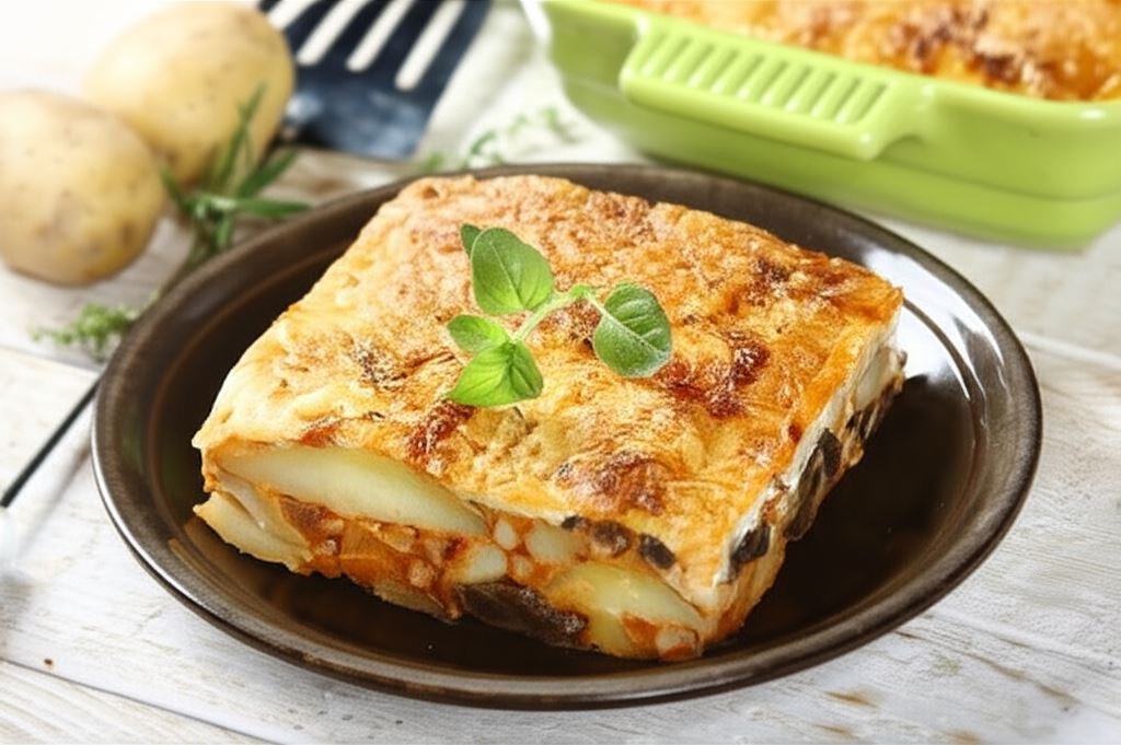 Zapiekanka ziemniaczana z boczkiem