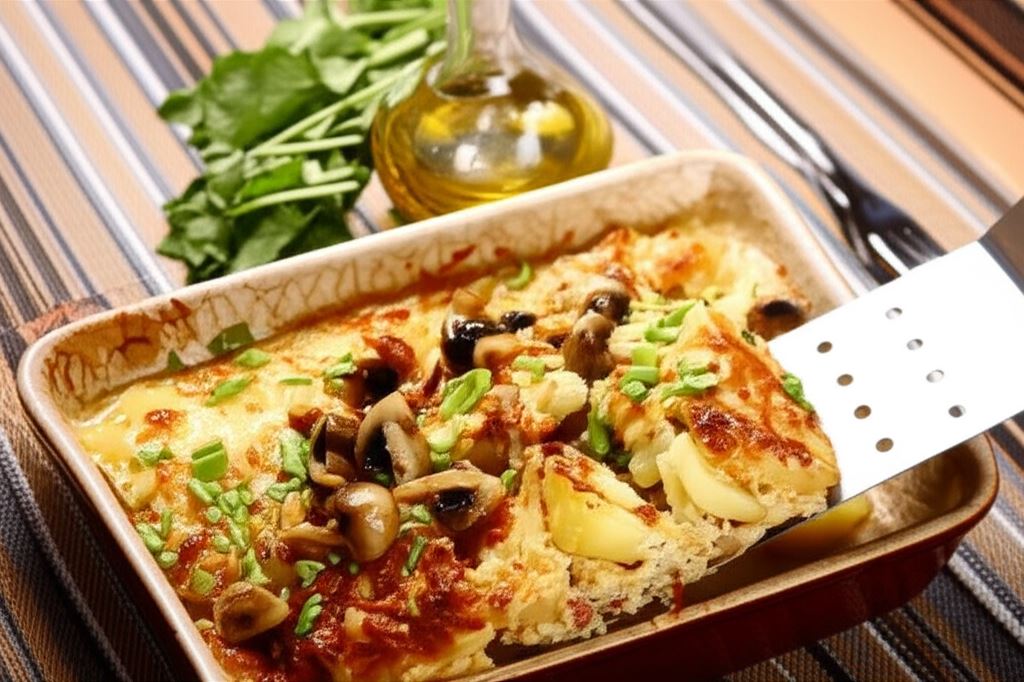 Zapiekanka ziemniaczana z kiełbasą i oscypkiem