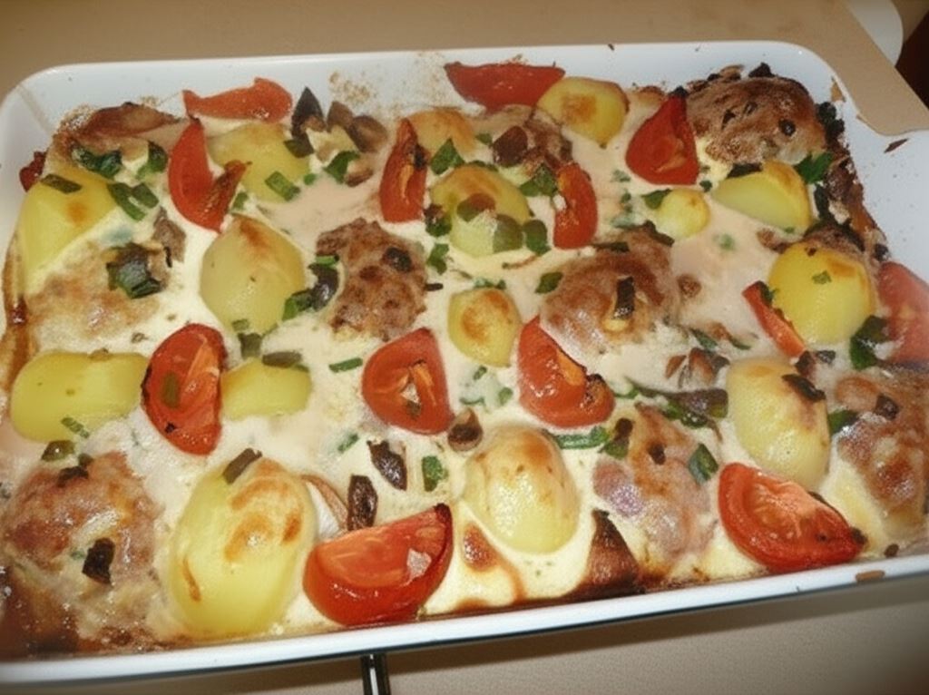 Zapiekanka ziemniaczana z mielonym