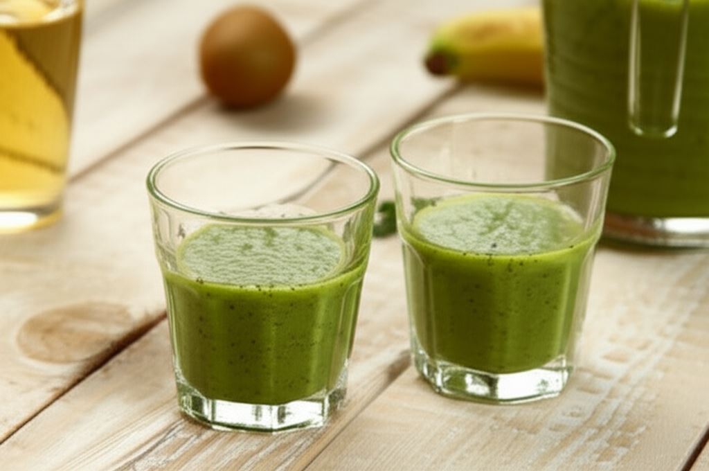 Zdrowy koktajl pietruszkowy