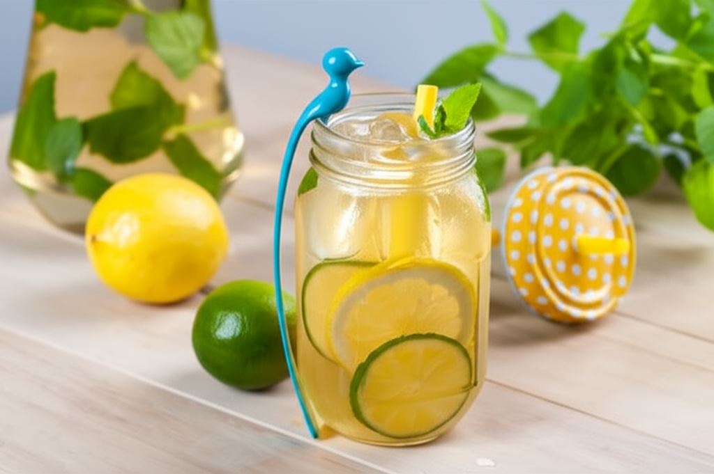 Zielona lemoniada herbaciana