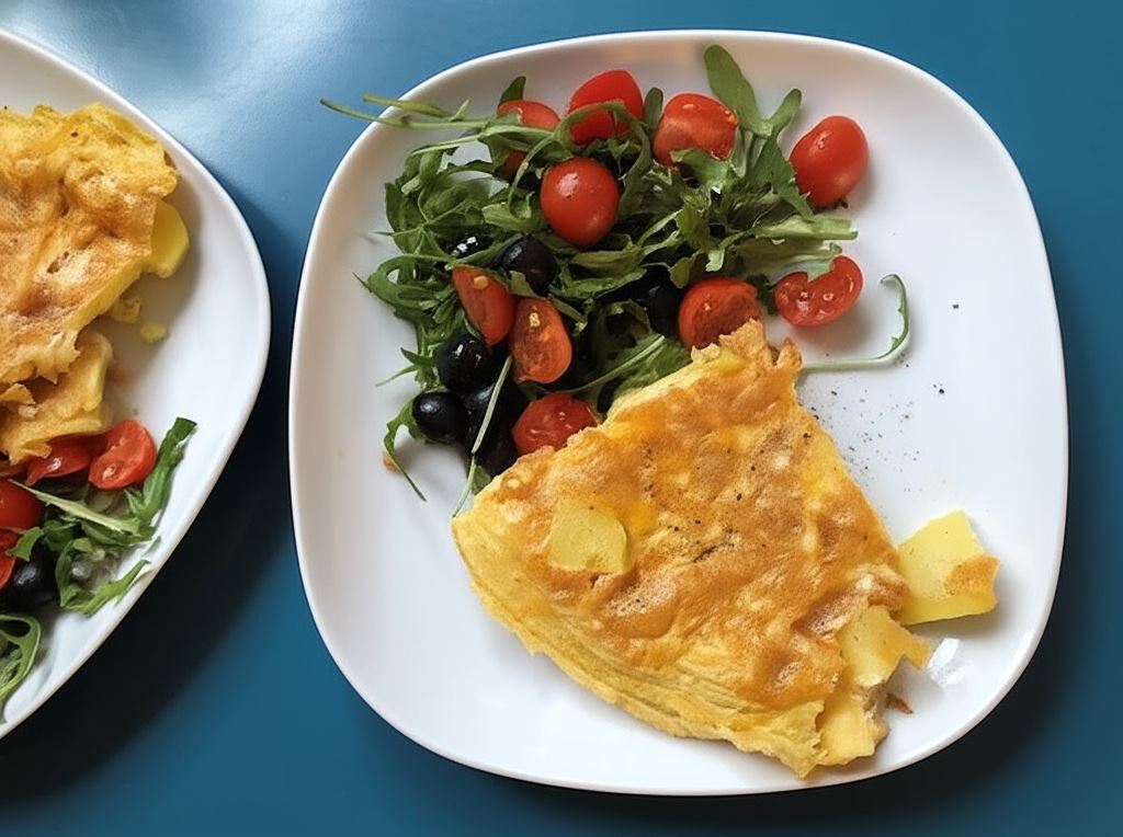Ziemniaczany hiszpański omlet