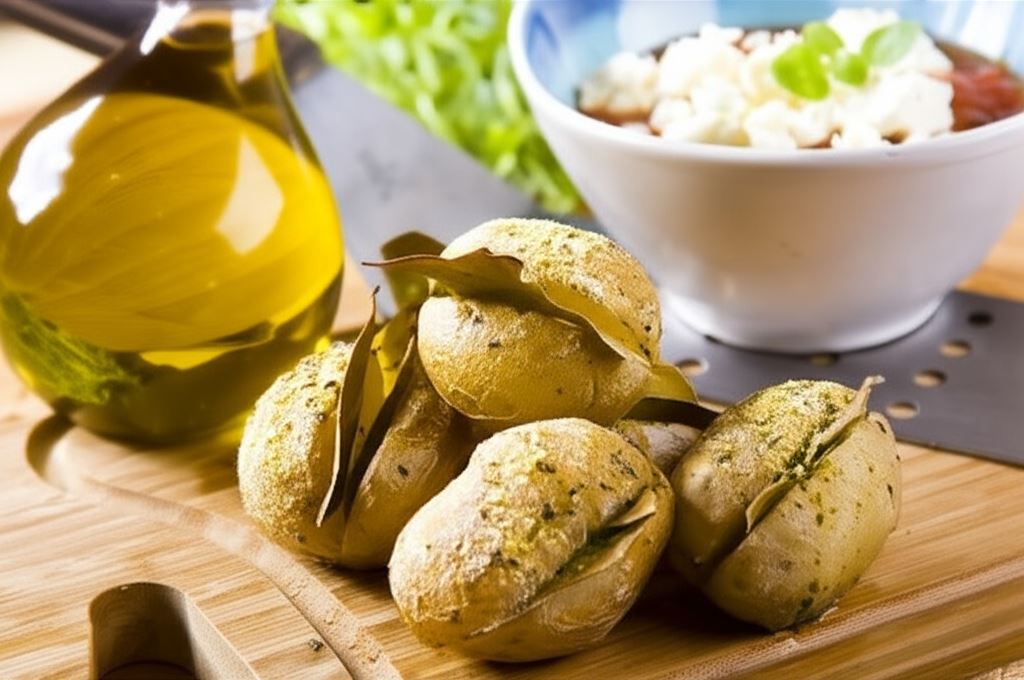 Ziemniaki w greckim stylu