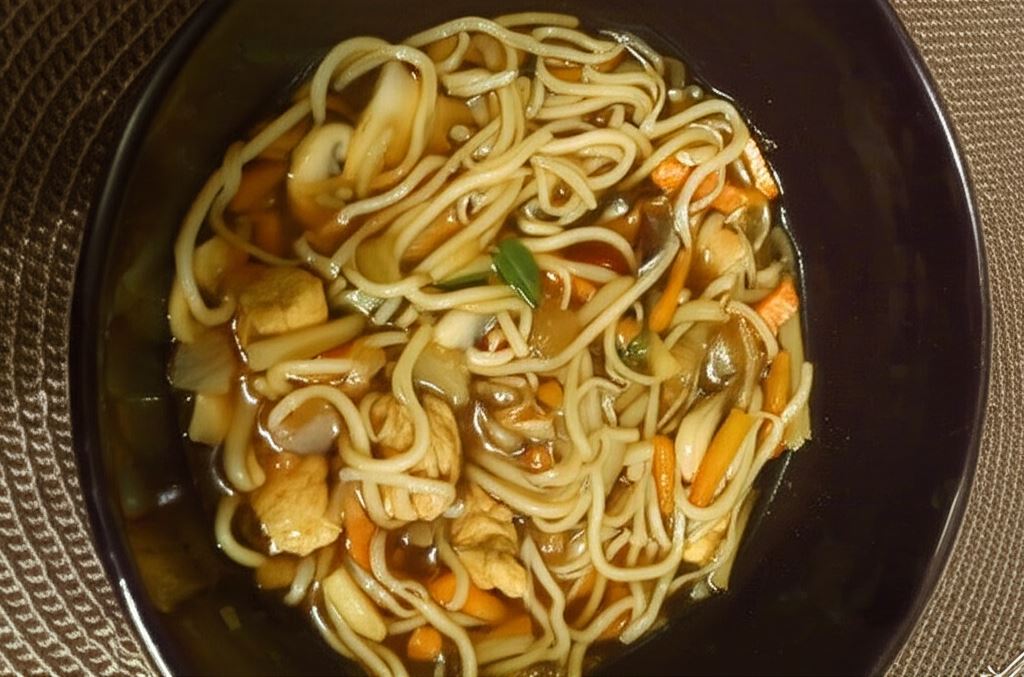 Zupa chińska z kurczakiem