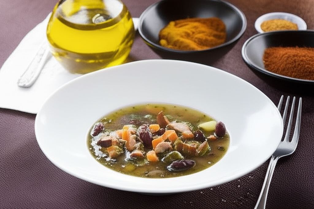 Zupa fasolowa na kiełbasie