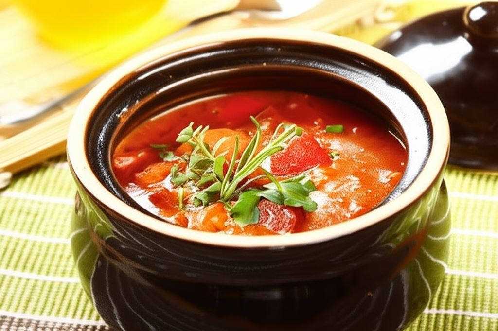 Zupa gulaszowa z kiełbasą