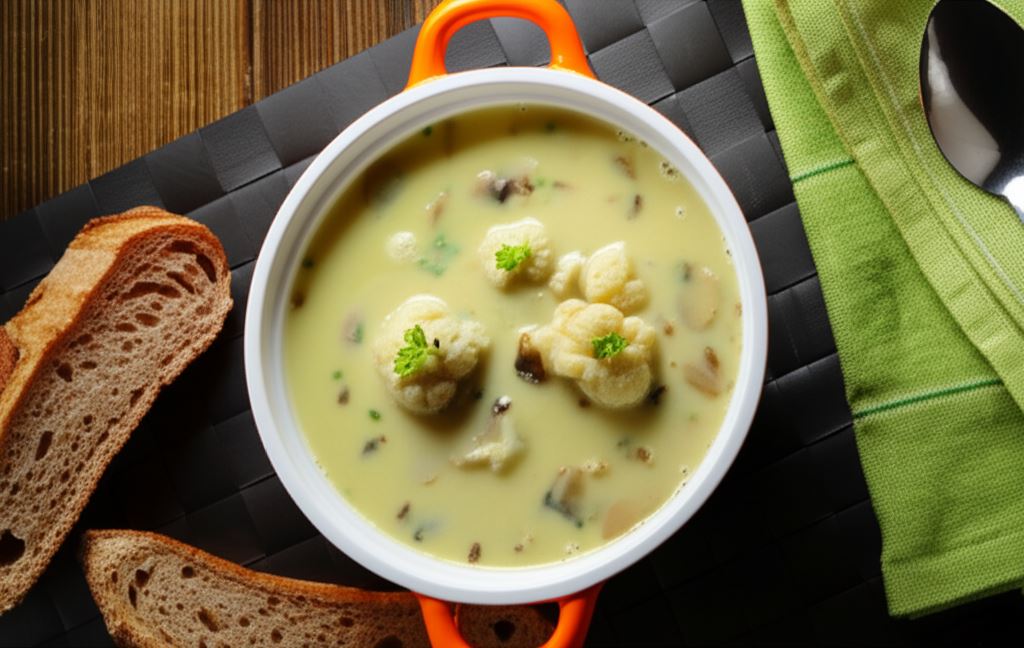 Zupa kalafiorowa po belwedersku