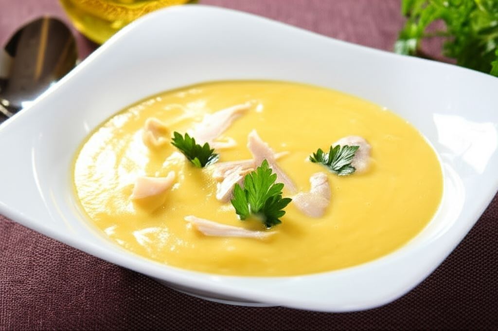 Zupa kalafiorowa z kurczakiem