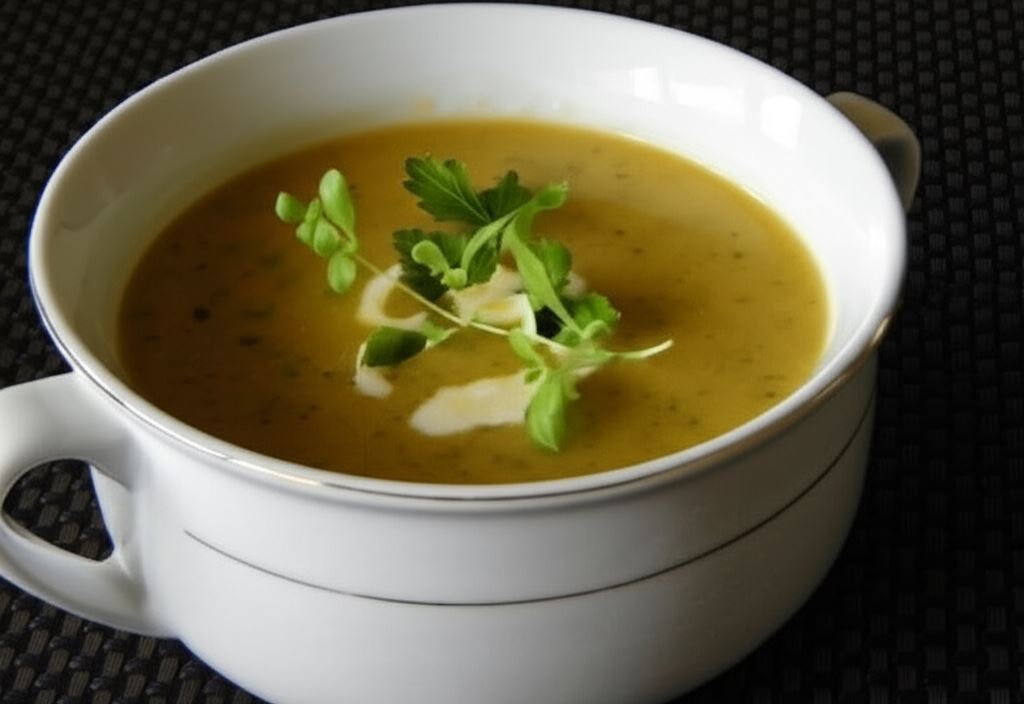 Zupa - krem z cukinii z nutką tymianku