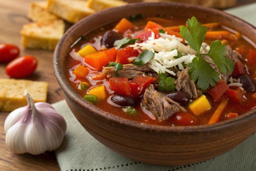 Zupa meksykańska II