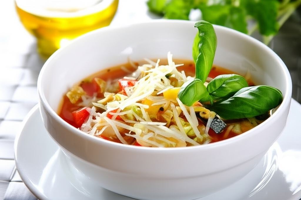 Zupa minestrone z kapustą