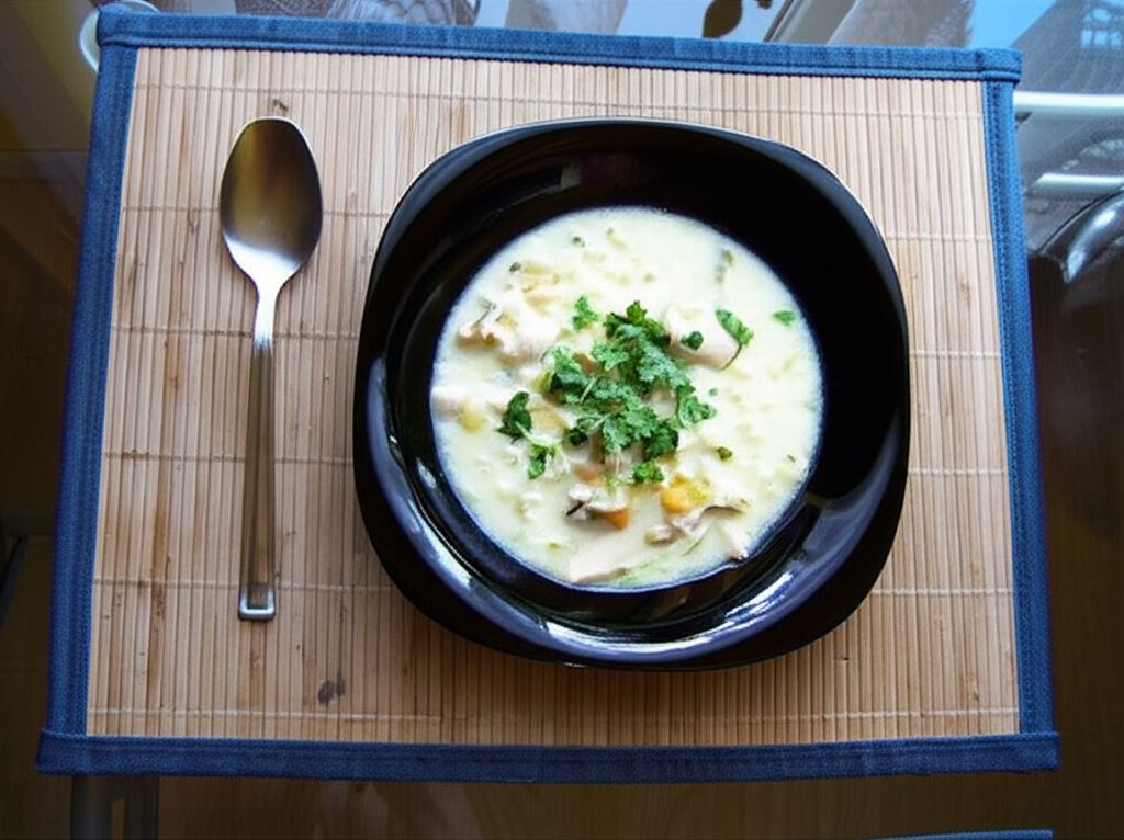 Zupa ogórkowa z ryżem