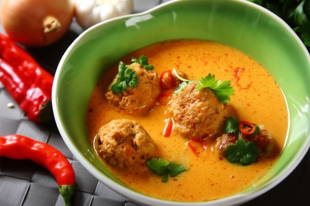 Zupa paprykowa z pulpetami