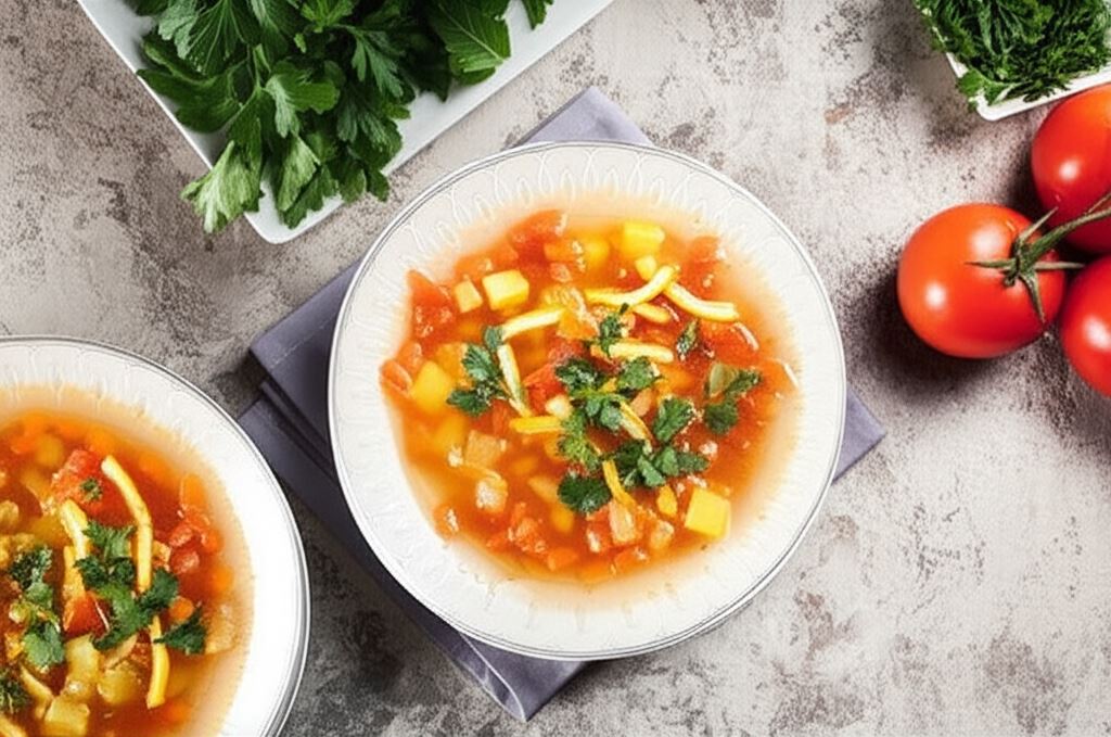 Zupa pomidorowa z pomarańczą