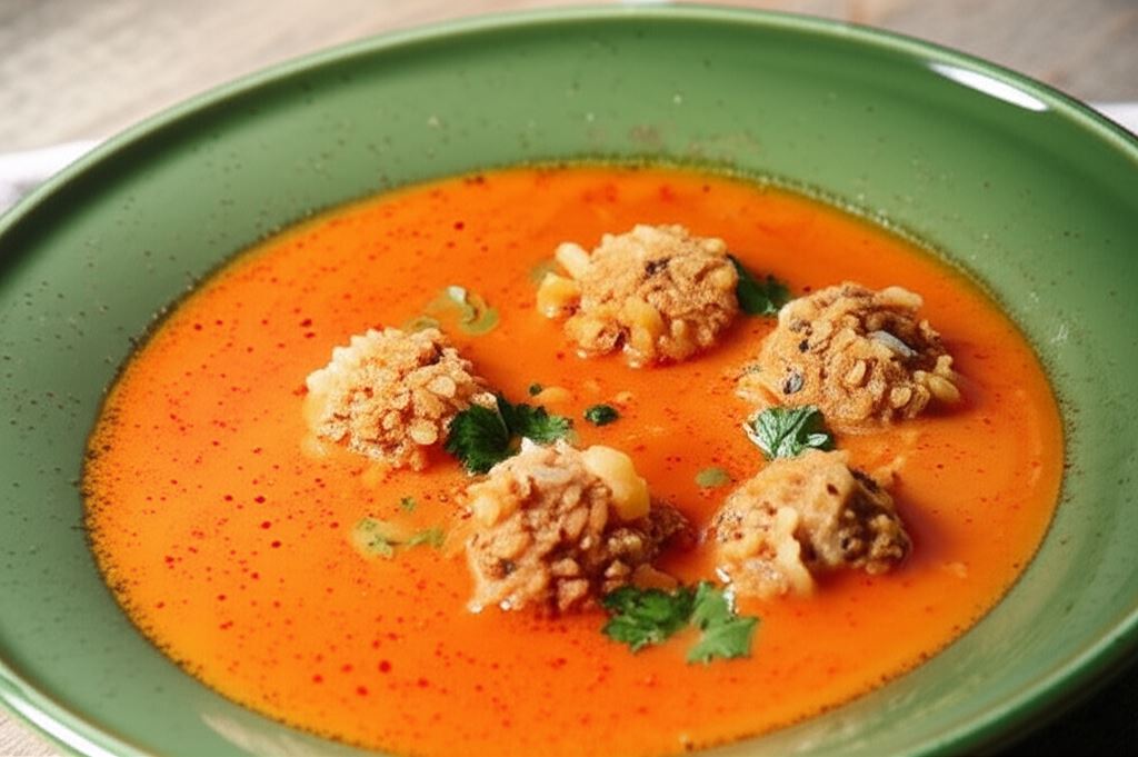 Zupa pomidorowa z pulpetami