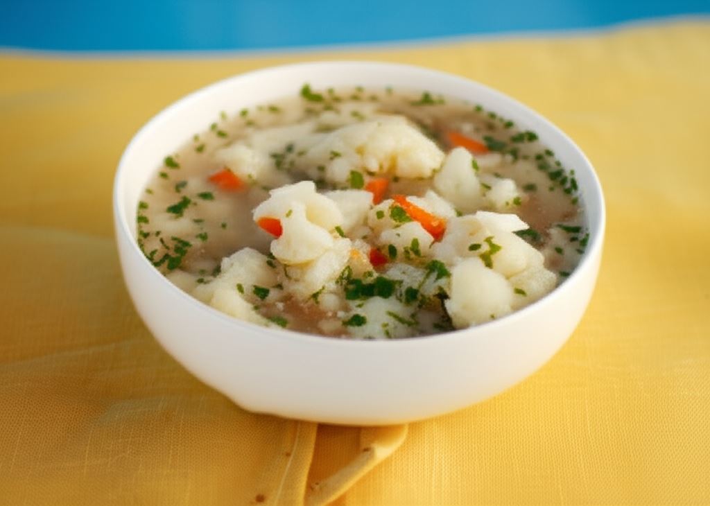 Zupa warzywna z kalafiorem
