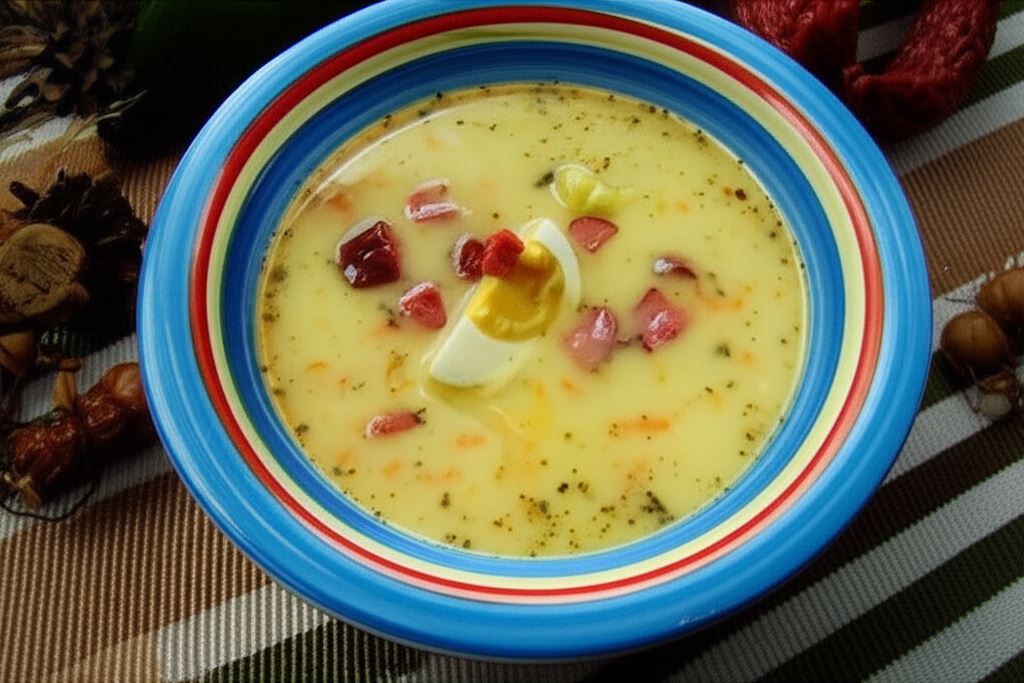 Zupa wielkanocna z chrzanem