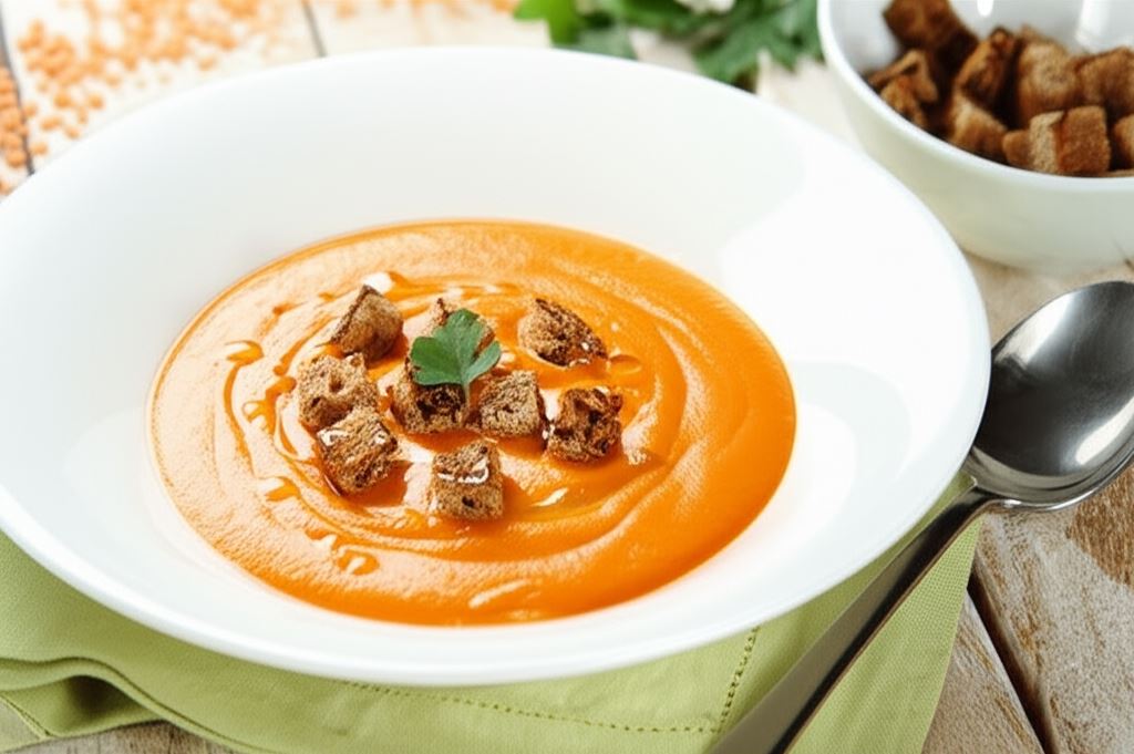 Zupa z czerwonej soczewicy