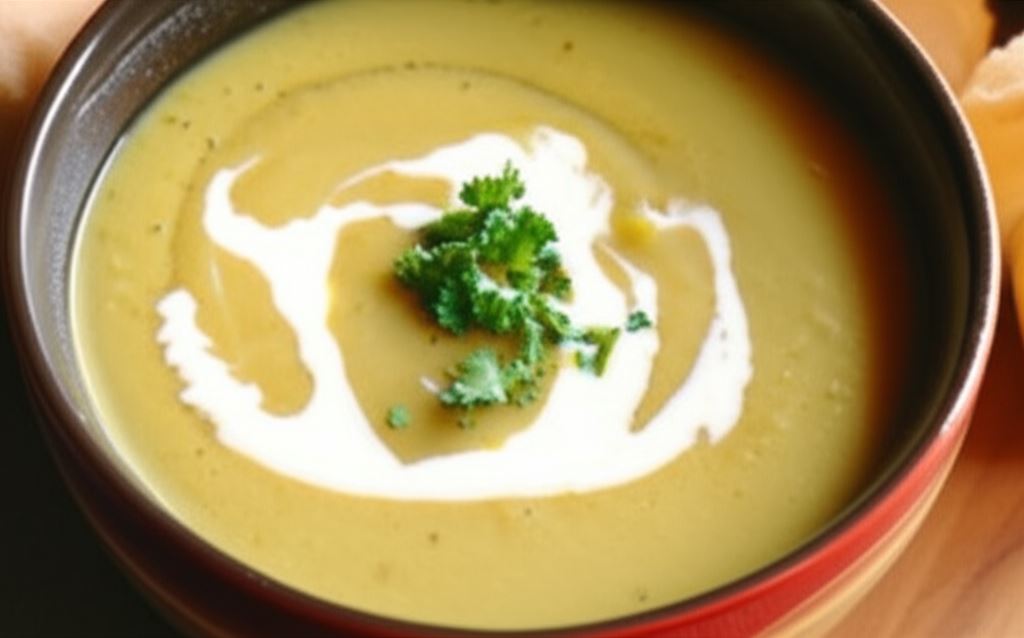 Zupa z dyni i batatów